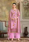 White Pearl By Alok Printed Cambric Cotton Dress Material Wholesale Shop In Surat